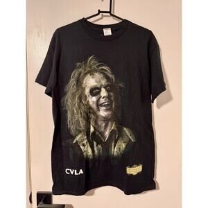 Tilly’s CVLA X Beetle Juice Graphic Print Big Face Tee Shirt Men’s Sz M